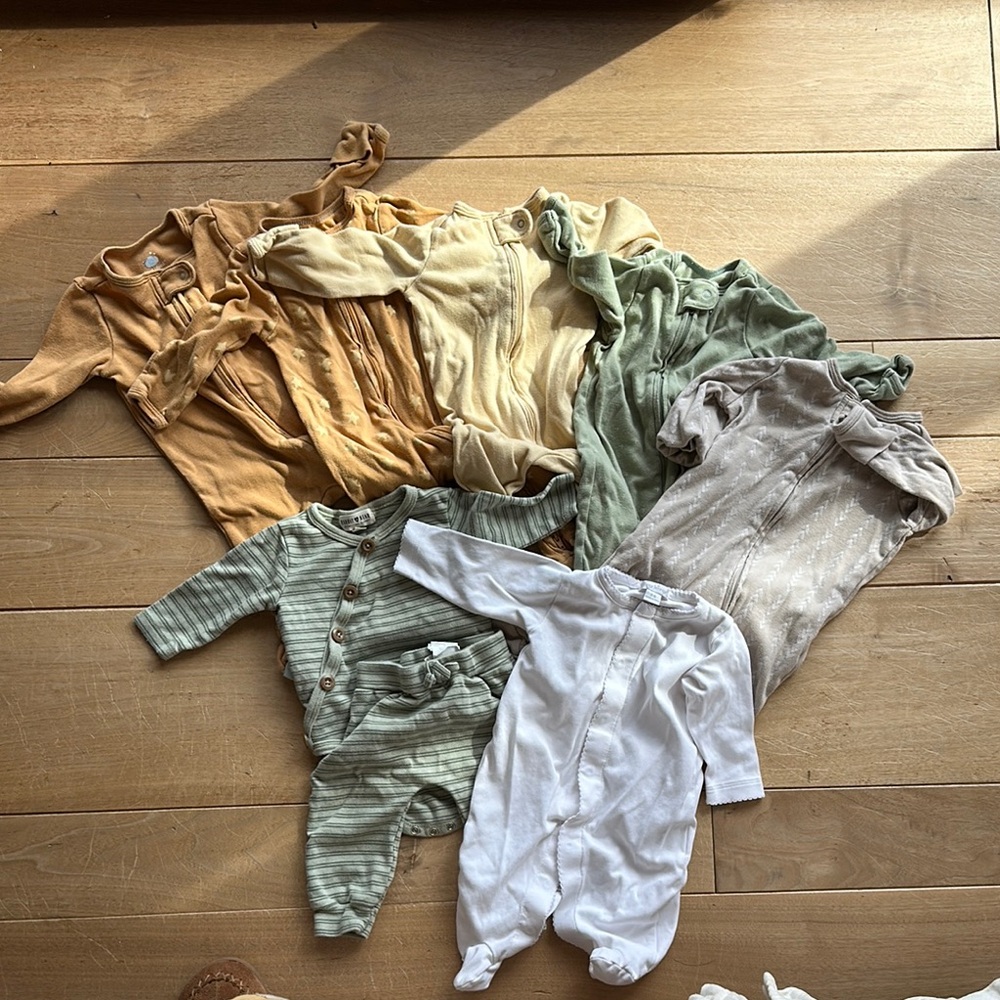 3-6 months earthy tones bundle